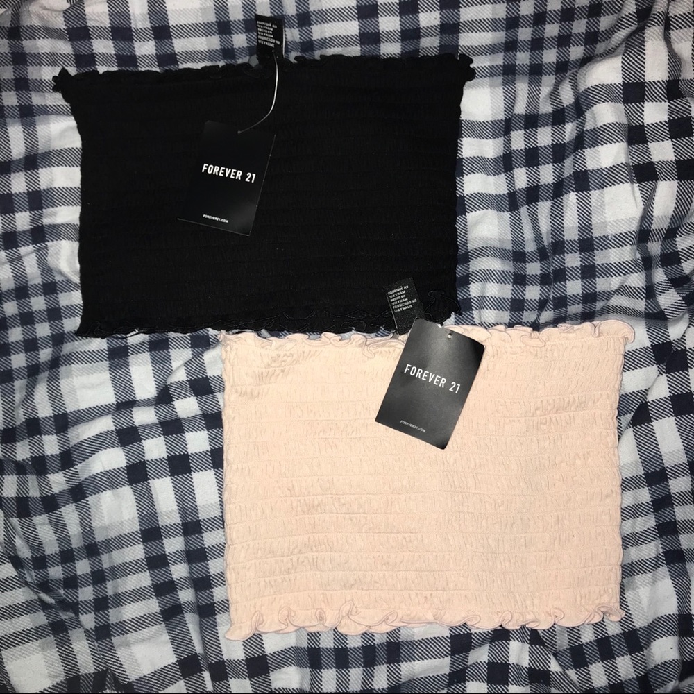 NWT FOREVER 21 TUBE TOPS